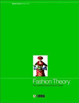 Paperback Fashion Theory: Volume 9, Issue 1: The Journal of Dress, Body and Culture Book