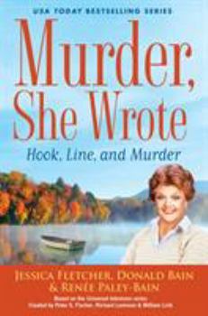 Hardcover Hook, Line, and Murder Book