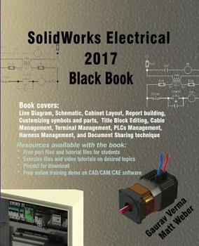 Paperback SolidWorks Electrical 2017 Black Book
