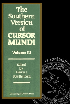 Paperback The Southern Version of Cursor Mundi, Vol. III Book