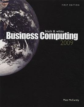 Paperback Black & White Business Computing Book