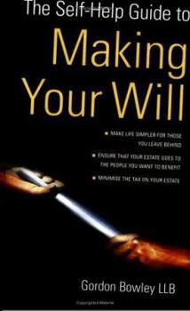 Paperback The Self-help Guide to Making Your Will Book