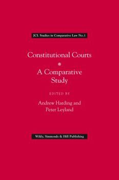 Hardcover Constitutional Courts: A Comparative Study Book