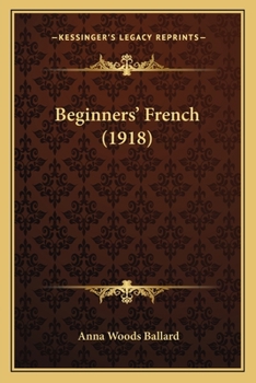 Paperback Beginners' French (1918) Book