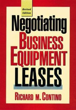 Hardcover Negotiating Business Equipment Leases Book
