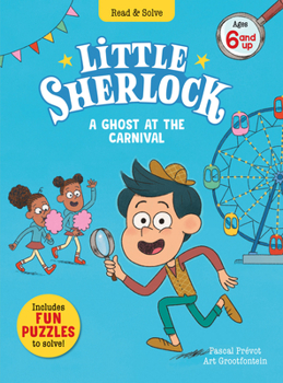 Hardcover Little Sherlock: A Ghost at the Carnival Book