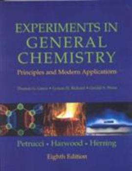 Paperback Experiments in General Chemistry: Principles and Modern Applications Book