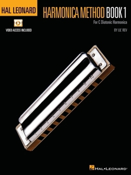 Paperback Hal Leonard Harmonica Method - Book 1 for C Diatonic Harmonica Book/Online Audio Book