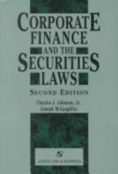 Hardcover Corporate Finance and the Securities Laws Book