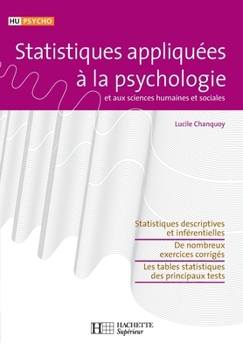 Paperback Statistiques appliquées à la psychologie [French] Book