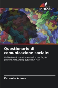 Paperback Questionario di comunicazione sociale [Italian] Book