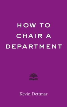 Paperback How to Chair a Department Book