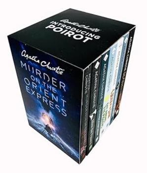 Agatha Christie Poirot Series 7 Books Collection Box Set (Murder on the Orient Express, After the Funeral, The Murder of Roger Ackroyd, Cat Among the Pigeons, Death In The Clouds, The Mysterious Affai
