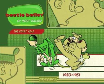Hardcover Beetle Bailey "The First Years: 1950-1952" Book