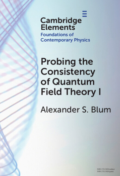 Hardcover Probing the Consistency of Quantum Field Theory I: From Nonconvergence to Haag's Theorem (1949-1954) Book