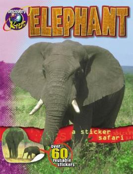 Paperback Sticker Safari/ Elephants (Sticker Safari Book) Book