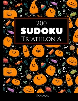 Paperback 200 Sudoku Triathlon A normal Vol. 9: com soluções e quebra-cabeças bônus [Portuguese] Book