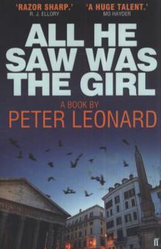 Paperback All He Saw Was the Girl. by Peter Leonard Book