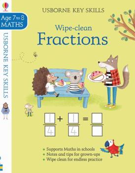 Paperback Wipe-Clean Fractions 7-8 (Key Skills) Book