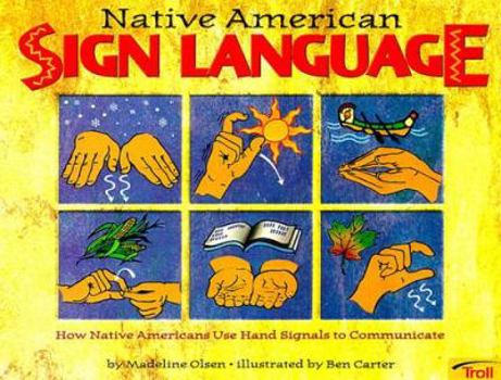 Paperback Native American Sign Language Book