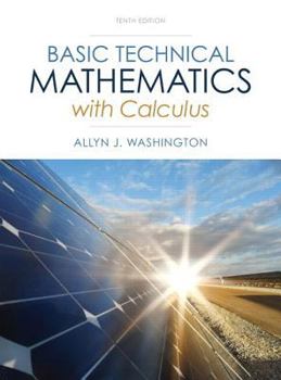 Basic technical mathematics with calculus