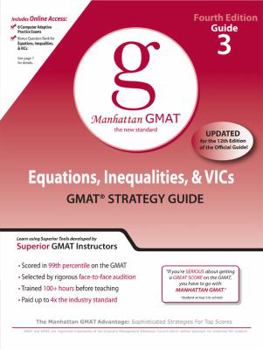 Paperback Equations, Inequalities, and Vic's, GMAT Preparation Guide, 4th Edition Book