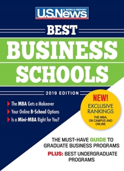 Paperback Best Business Schools 2019 Book