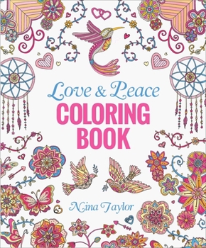 Paperback Love & Peace Coloring Book