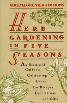 Paperback Herb Garden Five Season Book