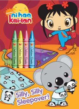 Paperback Silly, Silly Sleepover! [With 4 Big Chunky Crayons] Book