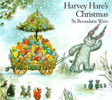 Hardcover Harvey Hare's Christmas Book