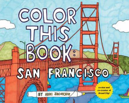 Paperback Color This Bk San Francisco Book