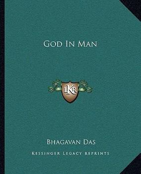 Paperback God In Man Book