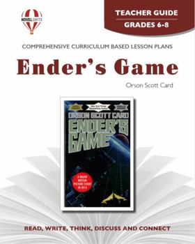 Paperback Ender's Game - Teacher Guide by Novel Units Book