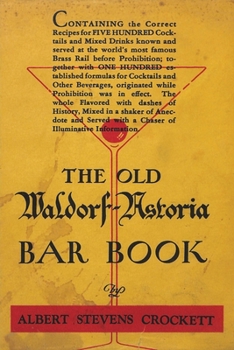 Paperback The Old Waldorf-Astoria Bar Book