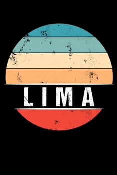 Paperback Lima: 100 Pages 6 'x 9' -Dot Graph Paper Journal Manuscript - Planner - Scratchbook - Diary Book