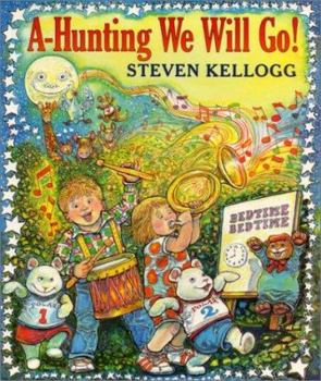 Hardcover A-Hunting We Will Go! Book