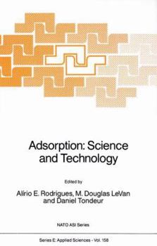 Hardcover Adsorption: Science and Technology Book