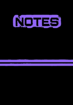 Notes: (7" x 10") Notebook