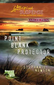 Paperback Point Blank Protector [Large Print] Book
