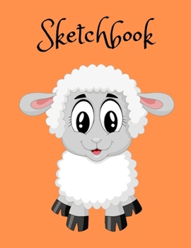 Paperback Sketchbook: Blank For Drawing And Sketching With A Large Journal Cute Cartoon Forest Animals! 8.5 x 11: (Diary, Notebook), Sketchb Book