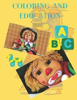 Paperback Coloring and Education Book