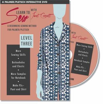 DVD Learn to Sew with Janet Corzatt -- Level Three: A Beginners Sewing Method for Palmer/Pletsch Book