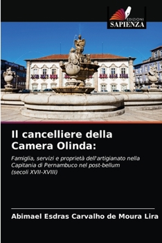 Paperback Il cancelliere della Camera Olinda [Italian] Book