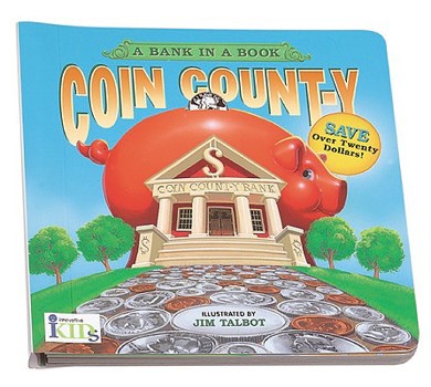 Spiral-bound Coin Count-Y: A Bank in a Book