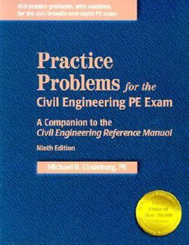 Paperback Practice Problems for the Civil Engineering PE Exam:: A Companion to the Civil Engineering Reference Manual Book