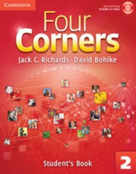 Paperback Four Corners Student's Book 2 [With CDROM] Book