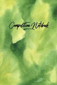 Paperback Composition Notebook: College Ruled 6" x 9" Writing Notes Journal, Office, Kids, School and college student. Book