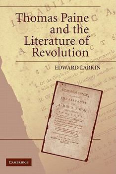 Paperback Thomas Paine and the Literature of Revolution Book