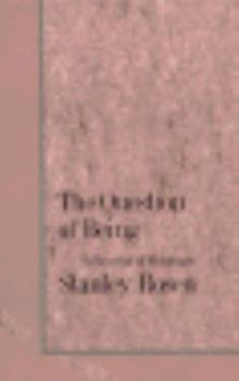 Hardcover The Question of Being: A Reversal of Heidegger Book